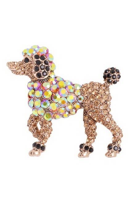 Retro Rhinestone Broochs