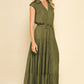 Elegant Sleeveless Tiered Maxi Waist Tie Dress - Purpose + Passion Boutique