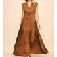 Elegant Sleeveless Tiered Maxi Waist Tie Dress - Purpose + Passion Boutique
