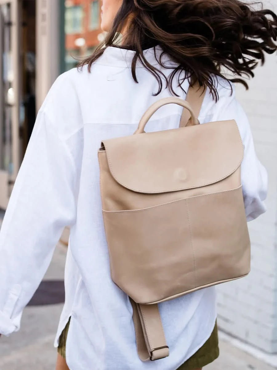 Ella Leather Backpack - Purpose + Passion Boutique