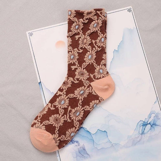 Embossed Women's Socks - Purpose + Passion Boutique
