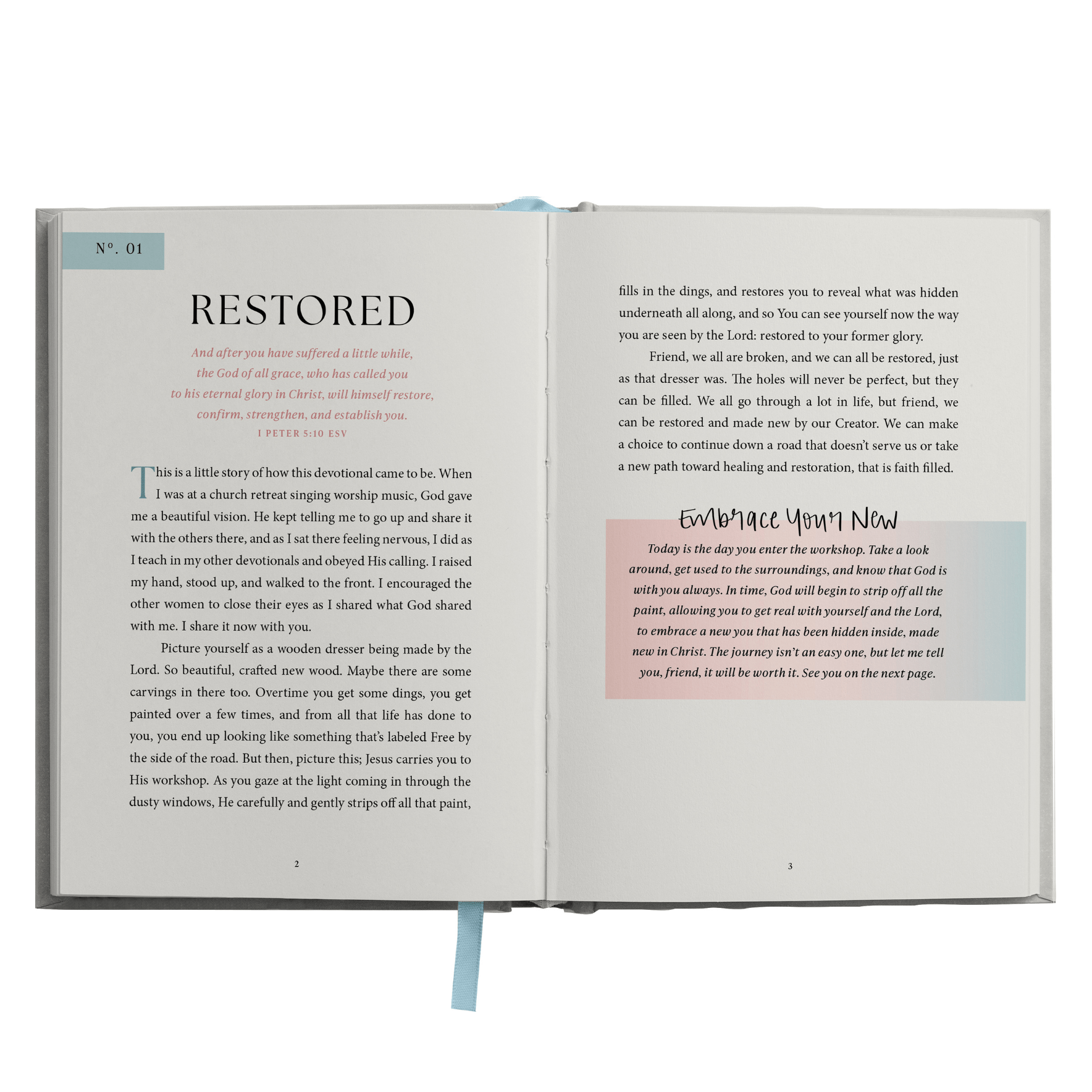 Embrace Your New Devotional - Purpose + Passion Boutique