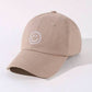 Embroidered Khaki Happy Face Hat - Purpose + Passion Boutique