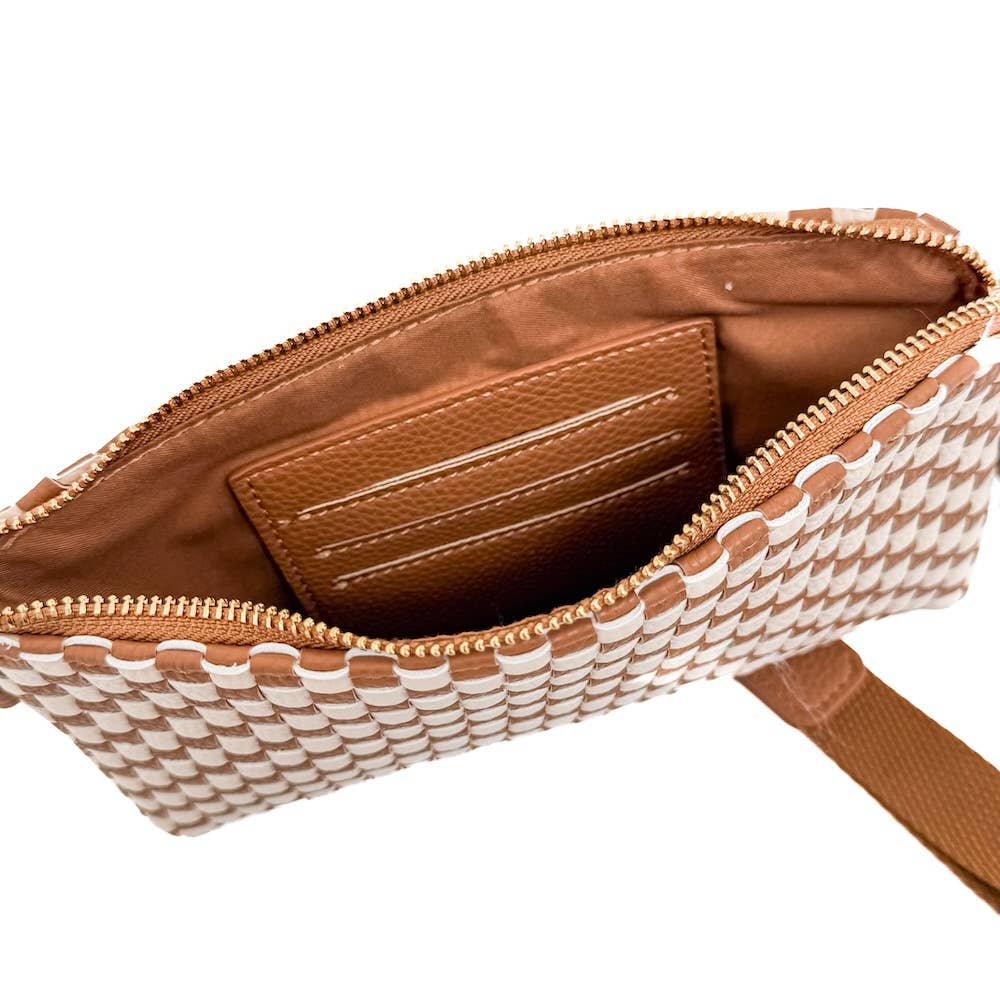 Emma Woven Clutch Wristlet - Purpose + Passion Boutique