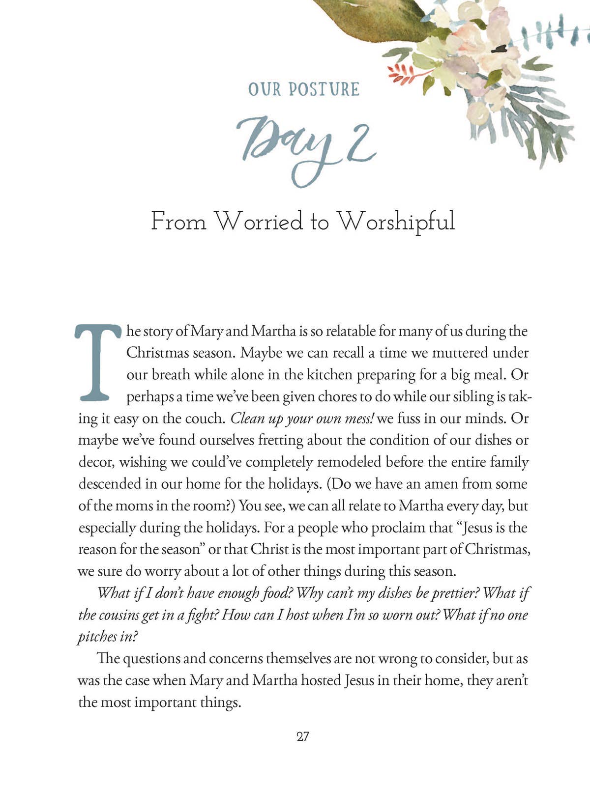 Emmanuel: An Invitation to Prepare Him Room at Christmas and Always - Purpose + Passion Boutique