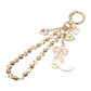 Enamel Bow Cowboy Boot Heart Floral Ceramic Ball Beaded Keychain / Bag Charm - Purpose + Passion Boutique