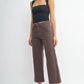 Espresso Slim Wide Leg - Purpose + Passion Boutique