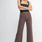 Espresso Slim Wide Leg - Purpose + Passion Boutique