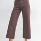 Espresso Slim Wide Leg - Purpose + Passion Boutique