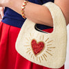 Evelynn Heart Beaded Hobo Bag - Purpose + Passion Boutique