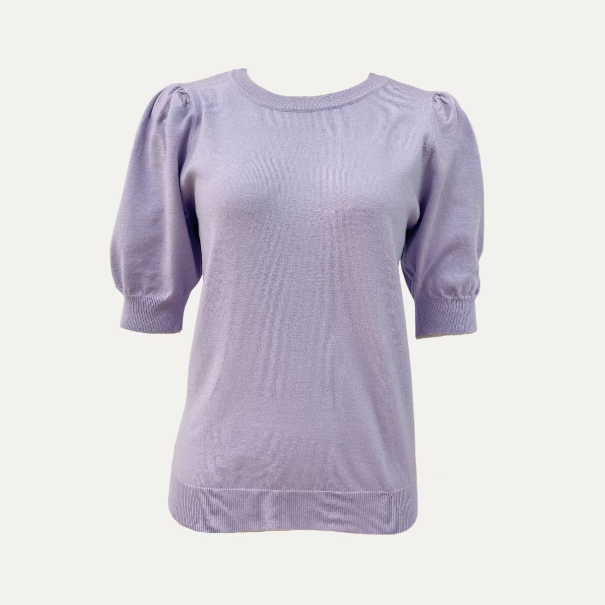 Everyday Puff Sleeve Knit Top - Purpose + Passion Boutique
