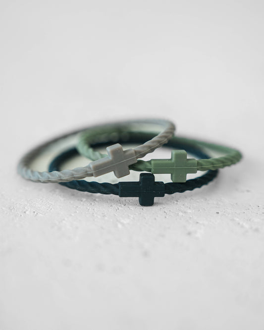 Infinity Cross Forest Bracelets (3)