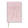 Sweetheart Pink Bow Olivia Velvet Journal