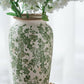 Verdant Whisper Ceramic Vase
