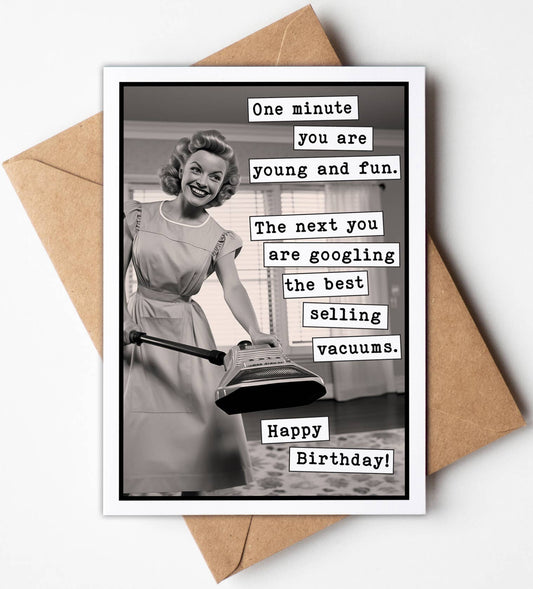 One Minute Birthday Card
