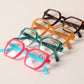 Hexagon Two-Toned Reading Glasses