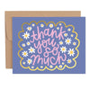 Thank You So Much Daisies Greeting Card