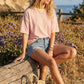 Striped Relaxed Fit Knit Tee