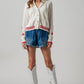 American Flag Star Shawl Collar Cardigan