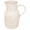 Textured Stoneware Stoneware Pitcher