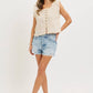 Boho Crochet Embroidery Gauze Floral Cotton Top
