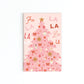 Fa La La Pink Christmas Tree Rectangle Magnet - Purpose + Passion Boutique