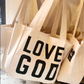 Love God | Love Others Tote Bags