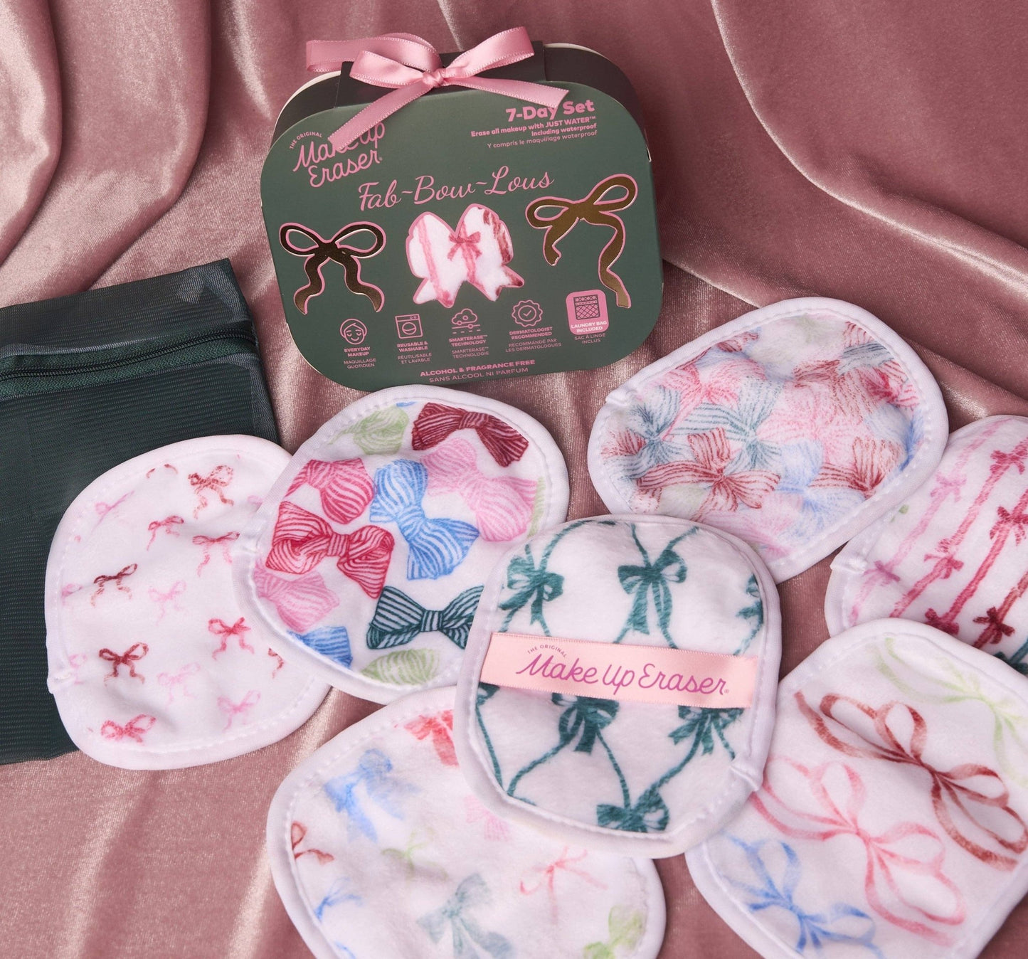 Fab - BOW - lous Makeup Eraser 7 - Day Set - Purpose + Passion Boutique