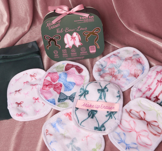 Fab - BOW - lous Makeup Eraser 7 - Day Set - Purpose + Passion Boutique