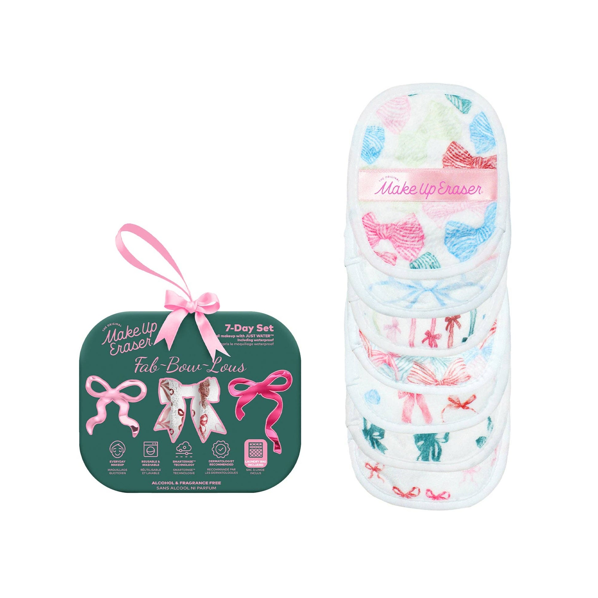 Fab - BOW - lous Makeup Eraser 7 - Day Set - Purpose + Passion Boutique