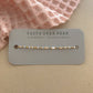 Faith Over Fear Morse Code Bracelet - Purpose + Passion Boutique