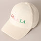FALALA Colorful Embroidery Corduroy Cap - Purpose + Passion Boutique