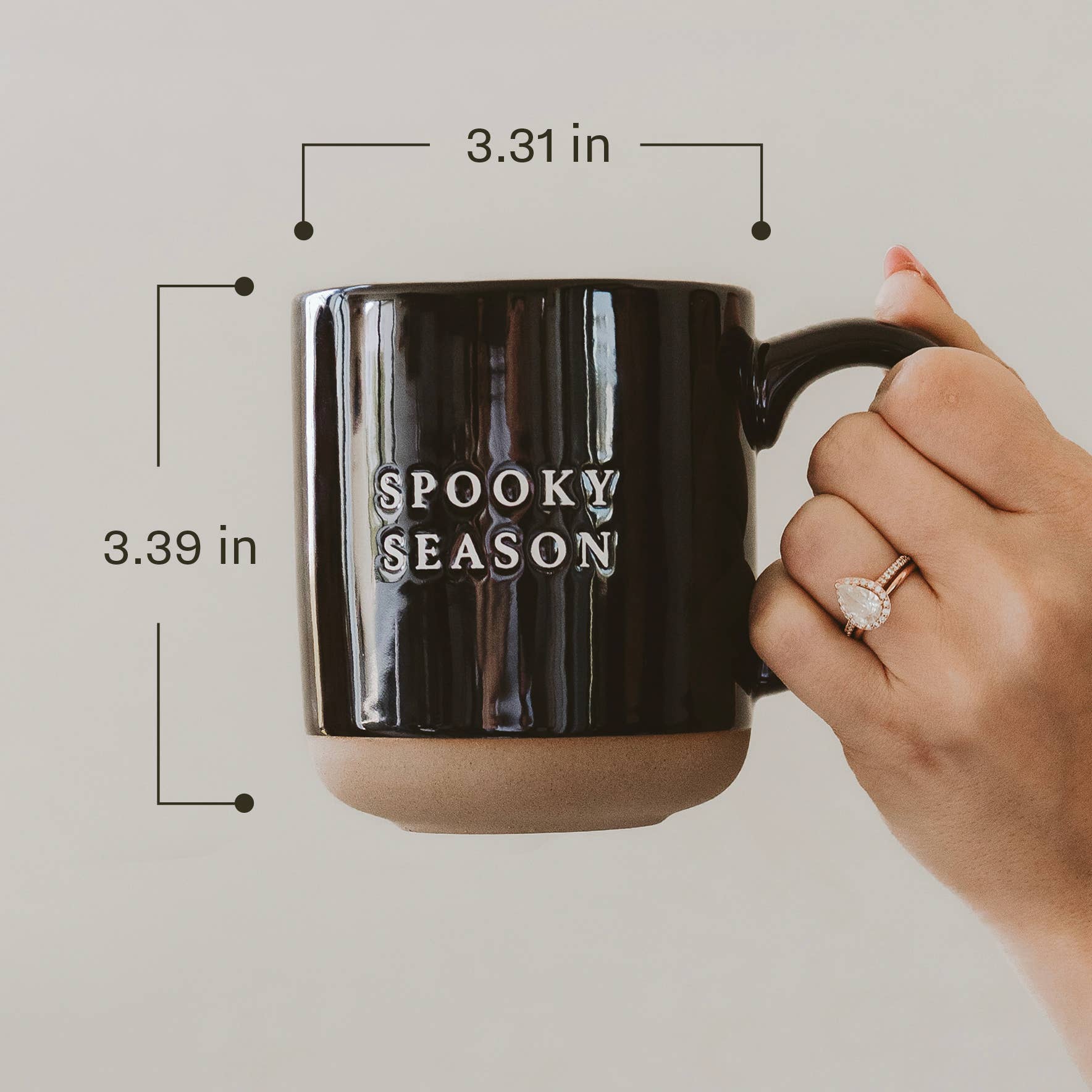 Fall Leaves Stoneware Coffee Mug - Purpose + Passion Boutique