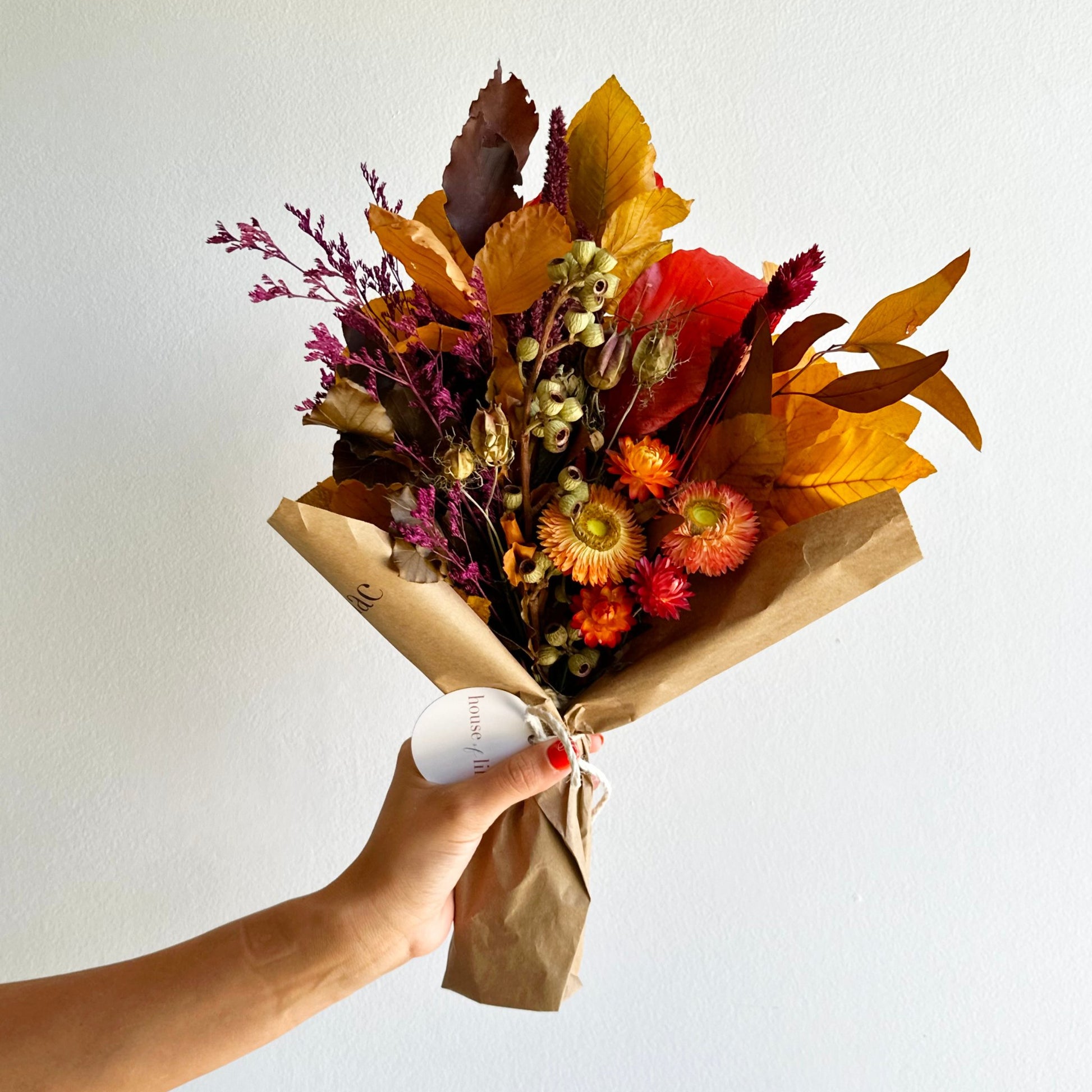 Fall Seasonal Dried Flowers (Mixed Styles) - Purpose + Passion Boutique