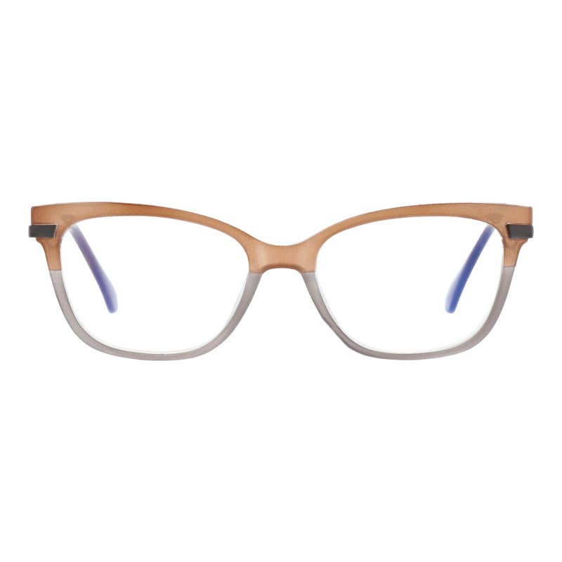 Fanny Taupe Blue Light Readers (1.50) - Purpose + Passion Boutique