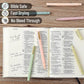 Fast Dry Aesthetic Pens, 6 Pack, Black Ink - Purpose + Passion Boutique