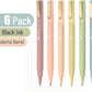 Fast Dry Aesthetic Pens, 6 Pack, Black Ink - Purpose + Passion Boutique