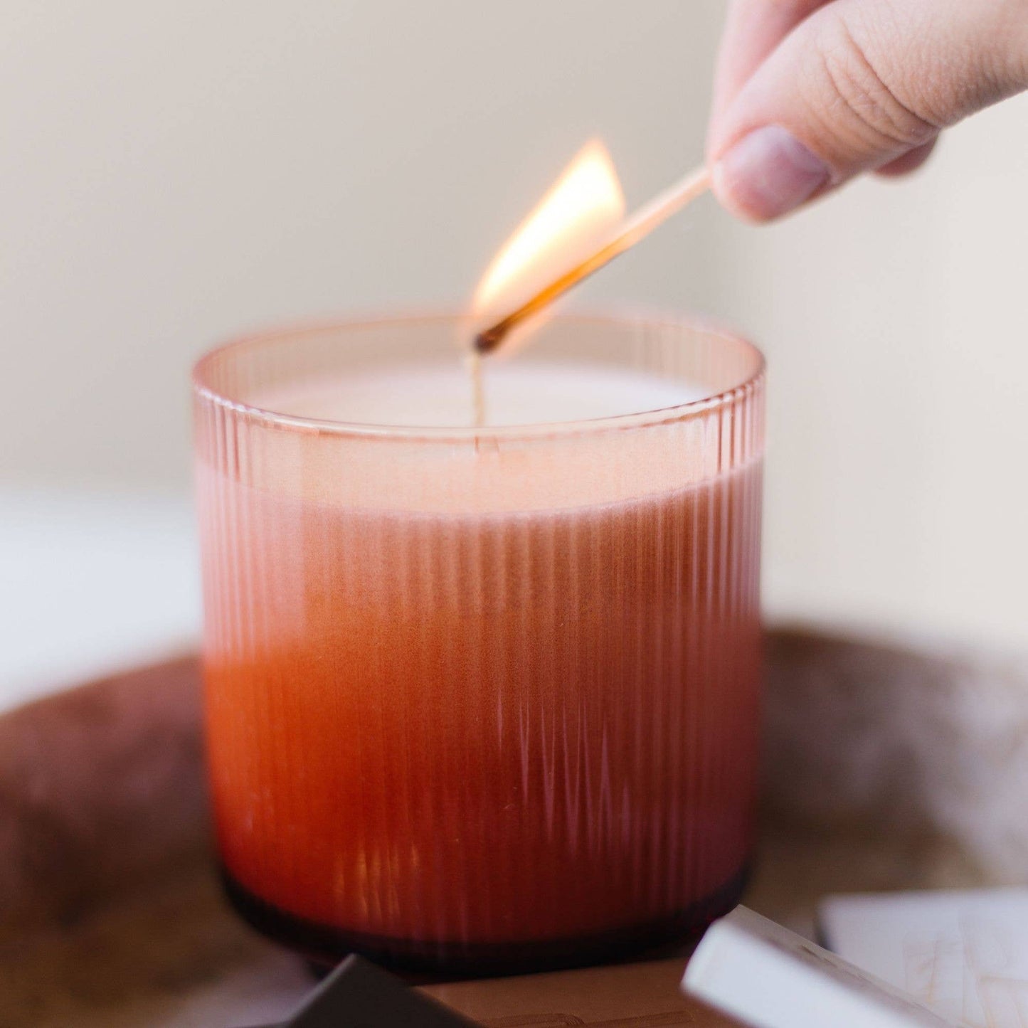 Cashmere + Rum Radiance Series Soy Candle