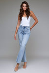 Medium Light Clean Stretch Classic Straight