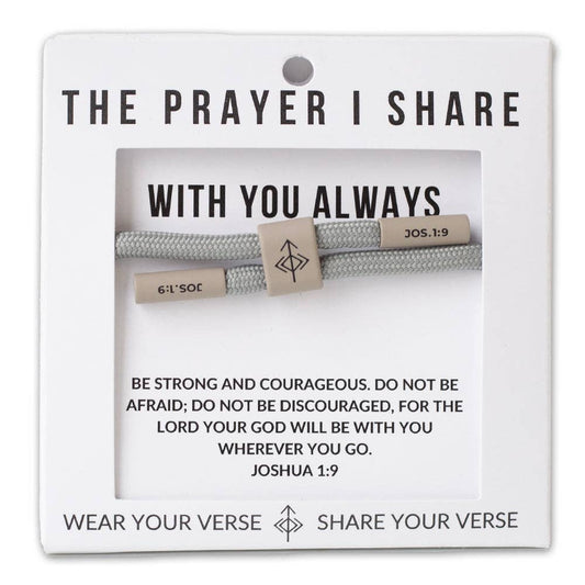 WITH YOU ALWAYS Cord Bracelet