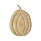 10" Wood Pumpkin Figurine
