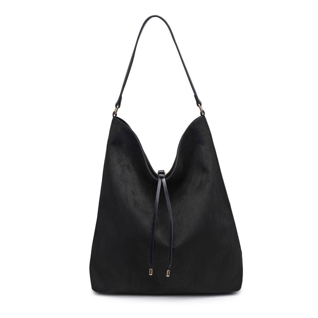 Felicity Black Hobo Bag - Purpose + Passion Boutique