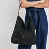 Felicity Black Hobo Bag - Purpose + Passion Boutique