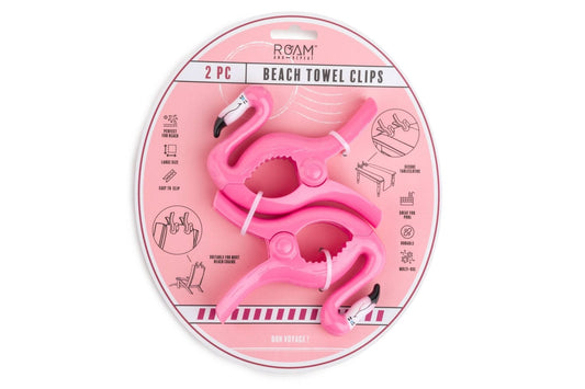 Flamingo Towel Clips - Set of 2 - Purpose + Passion Boutique