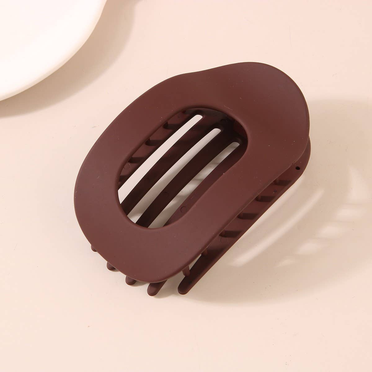 Flat Oval Hair Clip - Purpose + Passion Boutique