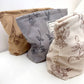 Floral Corduroy Portable Storage Bag - Purpose + Passion Boutique
