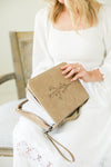 Floral Debossed Bible Case Holder - Purpose + Passion Boutique