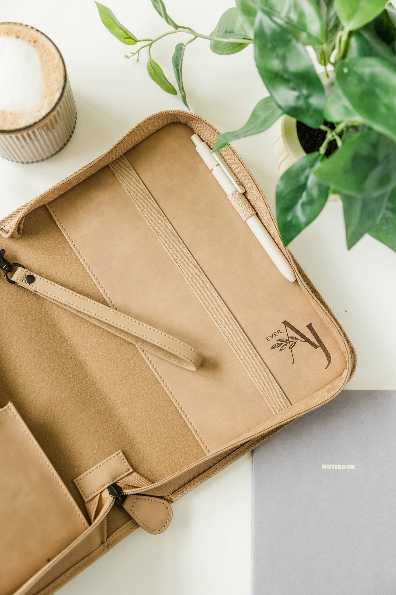 Floral Debossed Bible Case Holder - Purpose + Passion Boutique