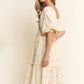 Floral Embroidered Tiered Maxi Dress - Purpose + Passion Boutique