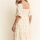 Floral Embroidered Tiered Maxi Dress - Purpose + Passion Boutique